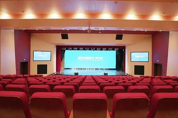 剧场剧院案例丨ZOBO卓邦为瑞金市文化艺术提供声光电系统的空间视听解决方案及服务