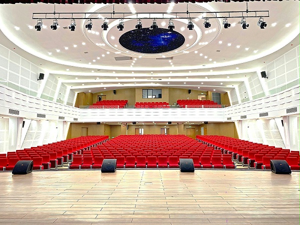 ZOBO卓邦剧场剧院产品案例PRS产品为花川文化礼堂打造音视频系统解决方案 ZOBO卓邦剧场剧院产品案例PRS产品为花川文化礼堂打造音视频系统解决方案