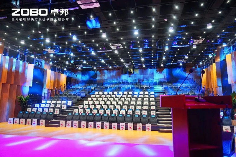 文体场馆案例丨ZOBO卓邦携PRS音响为方庄文化艺术提供空间视听解决方案及服务