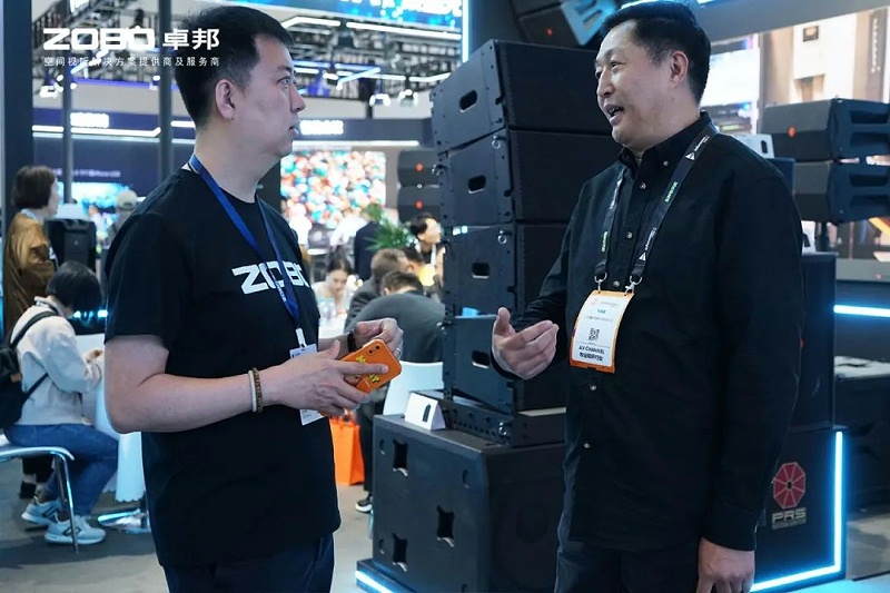 7直击展会首日盛况丨ZOBO卓邦2025北京InfoComm展