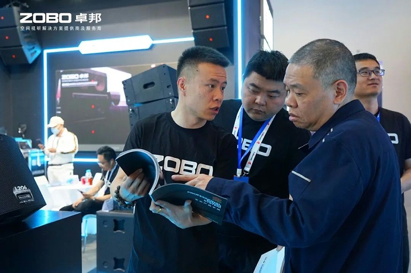 4聚焦展会盛况丨北京infocomm展 ZOBO卓邦展会天 热度依旧不减 好评如潮