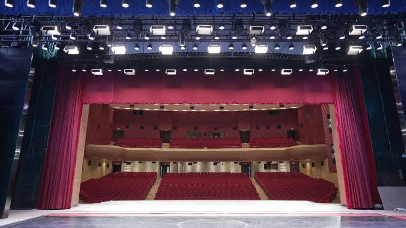 剧场剧院案例丨ZOBO卓邦为瑞金市文化艺术提供声光电系统的空间视听解决方案及服务