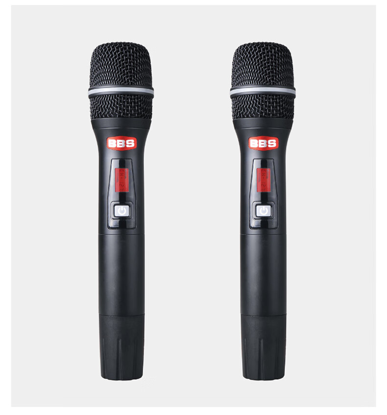 BBS娱乐话筒 HP-1 一拖二无线话筒 无线麦克风 真分集话筒 舞台演出会议婚庆主持7